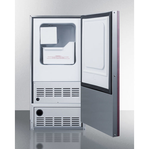 Summit 12 lb. Drain-Free Icemaker ADA Compliant 
