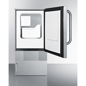 Summit 12 lb. Drain-Free Outdoor Icemaker ADA Compliant