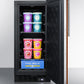 Summit 15" Frost-Free Built-In All-Freezer with Integrated Door Frame