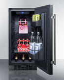Summit 15" Wide Built-In All-Refrigerator