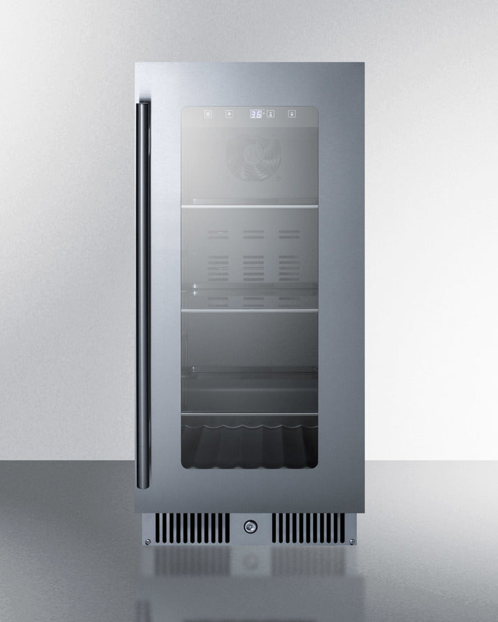Summit 15" Wide Built-In Beverage Center
