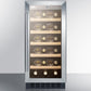 Summit 15" Wide Built-In Wine Cellar ADA Compliant