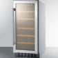 Summit 15" Wide Built-In Wine Cellar, ADA Compliant