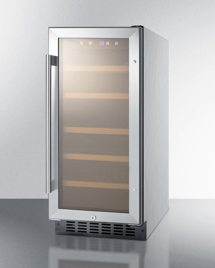 Summit 15" Wide Built-In Wine Cellar, ADA Compliant