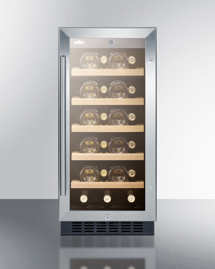 Summit 15" Wide Built-In Wine Cellar, ADA Compliant