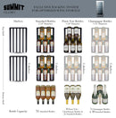 Summit 15" Wide Built-In Wine Cellar - CL15WCCSS