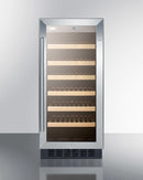 Summit 15" Wide Built-In Wine Cellar