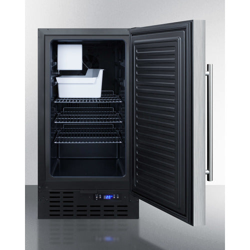 Summit 18" 8 lb. Drain-Free Icemaker 