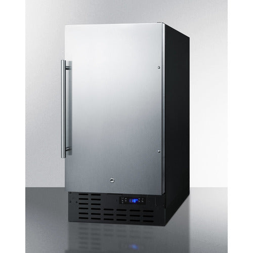 Summit 18" 8 lb. Drain-Free Icemaker 