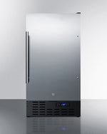 Summit 18" Frost-Free Built-In All-Freezer in Stainless Steel ADA Compliant