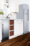 Summit 18" Frost-Free Built-In All-Freezer in Stainless Steel ADA Compliant