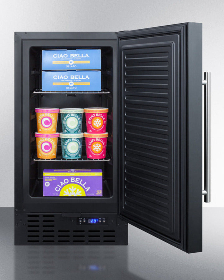 Summit 18" Frost-Free Built-In All-Freezer