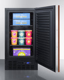 Summit 18" Frost-Free Built-In All-Freezer with Integrated Door Frame