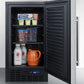 Summit 18" Wide Built-In All-Refrigerator