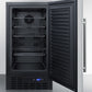 Summit 18" Wide Built-In All-Refrigerator