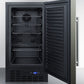 Summit 18" Wide Built-In All-Refrigerator