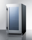 Summit 18" Wide Built-In Beverage Center
