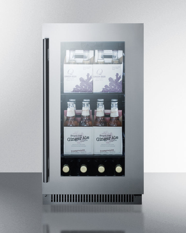 Summit 18" Wide Built-In Beverage Center