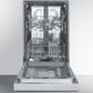 Summit 18" Wide Built-In Dishwasher ADA Compliant