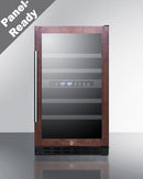 Summit 18" Wide Built-In Wine Cellar, ADA Compliant (Panel Not Included)