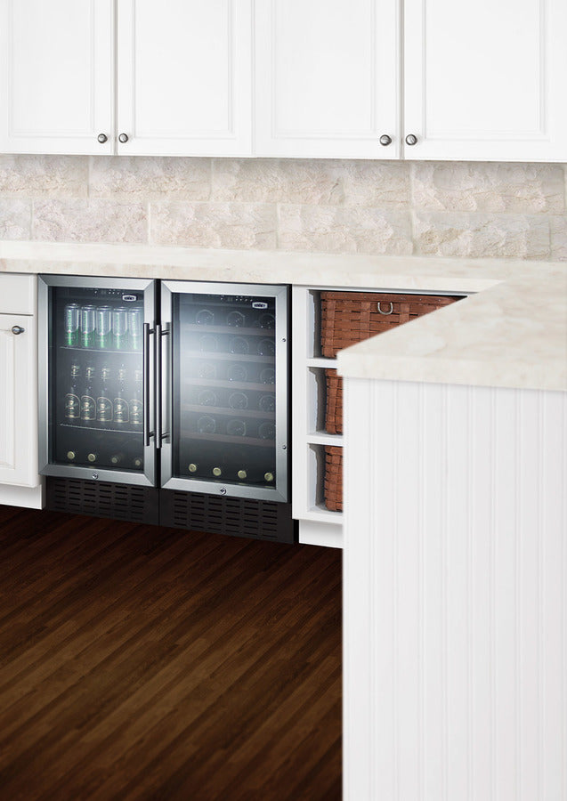 Summit 18" Wide Built-In Wine Cellar, ADA Compliant