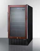 Summit 18" Wide Undercounter Wine Cellar (Panel Not Included)