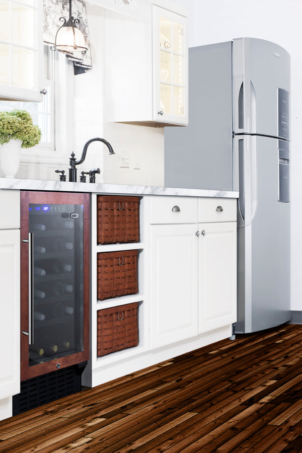 Summit 18" Wide Undercounter Wine Cellar (Panel Not Included)