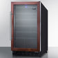 Summit 18" Wide Undercounter Wine Cellar (Panel Not Included)