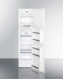 Summit 19" Wide Allergy-Free Refrigerator/General Purpose Refrigerator-Freezer Combination