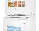 Summit 19" Wide Allergy-Free Refrigerator/General Purpose Refrigerator-Freezer Combination