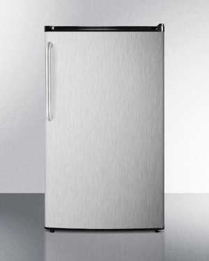 Summit 19" Wide Auto Defrost Refrigerator-Freezer With Towel Bar Handle
