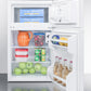 Summit 19" Wide Refrigerator-Freezer ADA Compliant Full