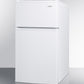 Summit 19" Wide Refrigerator-Freezer ADA Compliant Angle