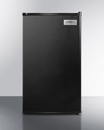 Summit 19" Wide Refrigerator-Freezer With Auto Defrost And Black Exterior ADA Compliant