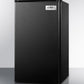 Summit 19" Wide Refrigerator-Freezer With Auto Defrost And Black Exterior ADA Compliant
