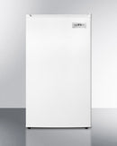 Summit 19" Wide Refrigerator-Freezer With Auto Defrost And White Exterior ADA Compliant 