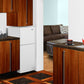 Summit 19" Wide Two-Door Refrigerator-Freezer