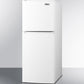 Summit 19" Wide Two-Door Refrigerator-Freezer