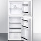 Summit 19" Wide Two-Door Refrigerator-Freezer