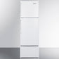Summit 19" Wide Two-Door Refrigerator-Freezer with Towel Bar Handles