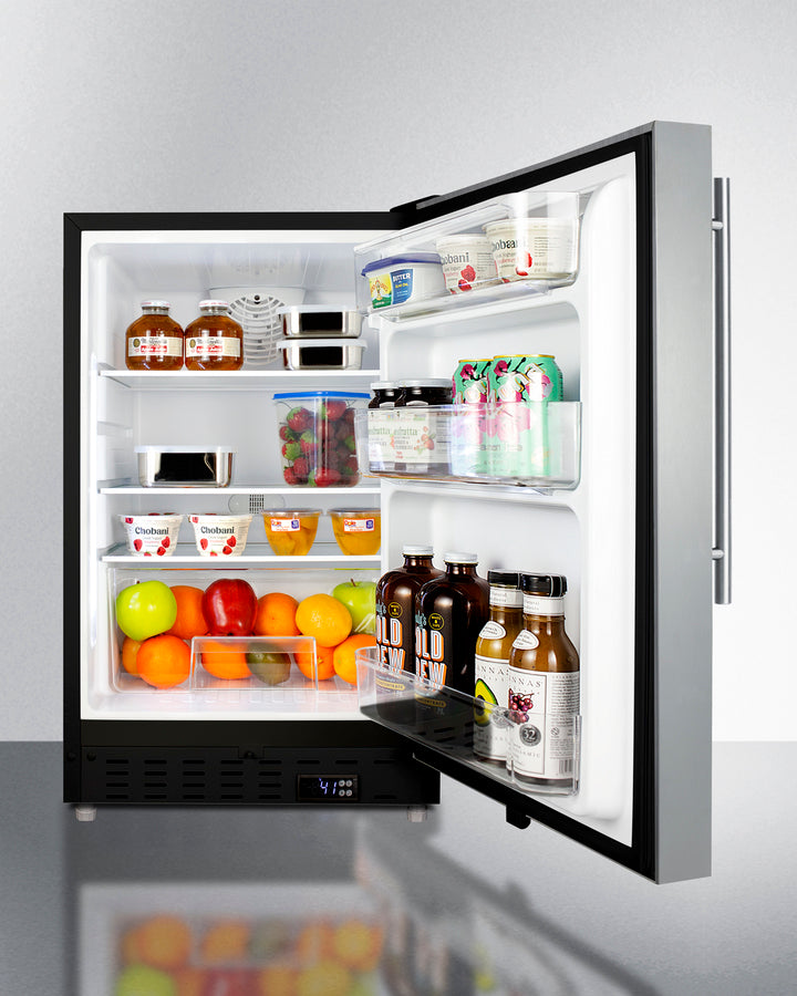 Summit 20" Wide Built-In All-Refrigerator ADA Compliant