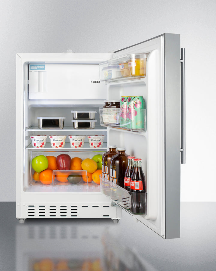 Summit 20" Wide Built-in Refrigerator-Freezer ADA Compliant
