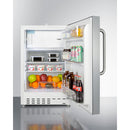 Summit 20" Wide Built-in Refrigerator-Freezer ADA Compliant  