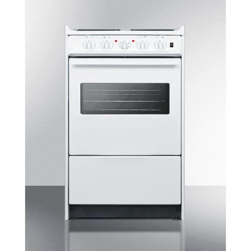 Summit 20" Wide Electric Coil Top Range 