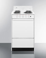 Summit 20" Wide Electric Coil Top Range 