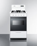 Summit 20" Wide Gas Range 