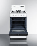 Summit 20" Wide Gas Range 