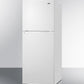 Summit 22" Wide Frost-Free Refrigerator-Freezer in White Angle