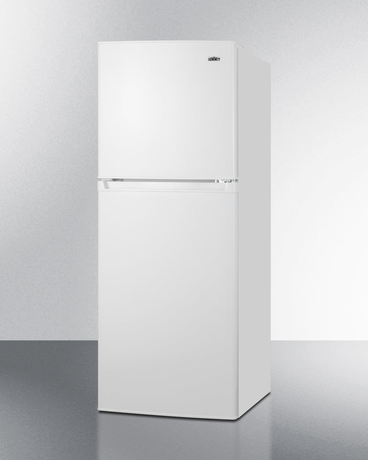 Summit 22" Wide Frost-Free Refrigerator-Freezer in White Angle