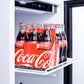 Summit 22" Wide Glass Door Beverage Center with White Cabinet
